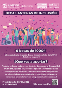 Acceso a la información sobre las Becas Santander Antenas de Inclusión 